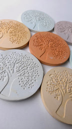 Le dessous de verre arbre de vie ( lot de 3 )