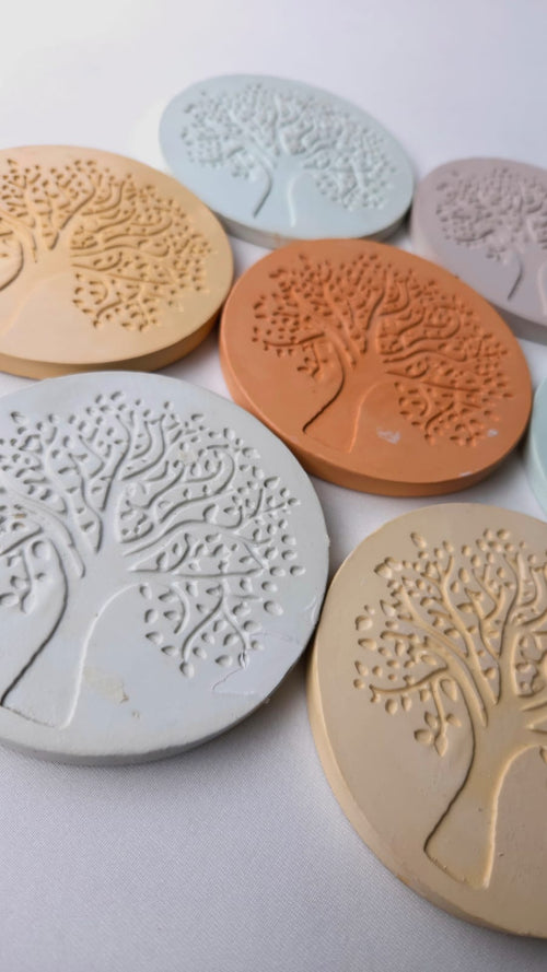 Le dessous de verre arbre de vie ( lot de 3 )